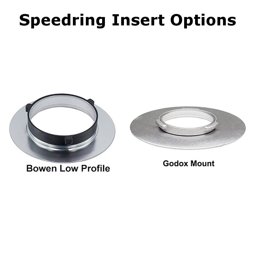 139mm (5.47") Speed Rings for Paul C Buff Softbox – Cheetah Stand