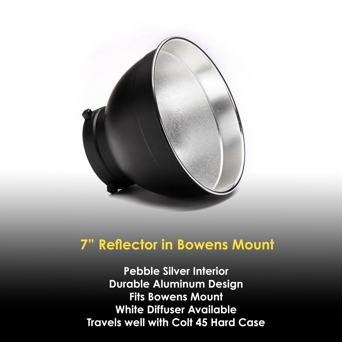 7" Reflector with Bowens Mount
