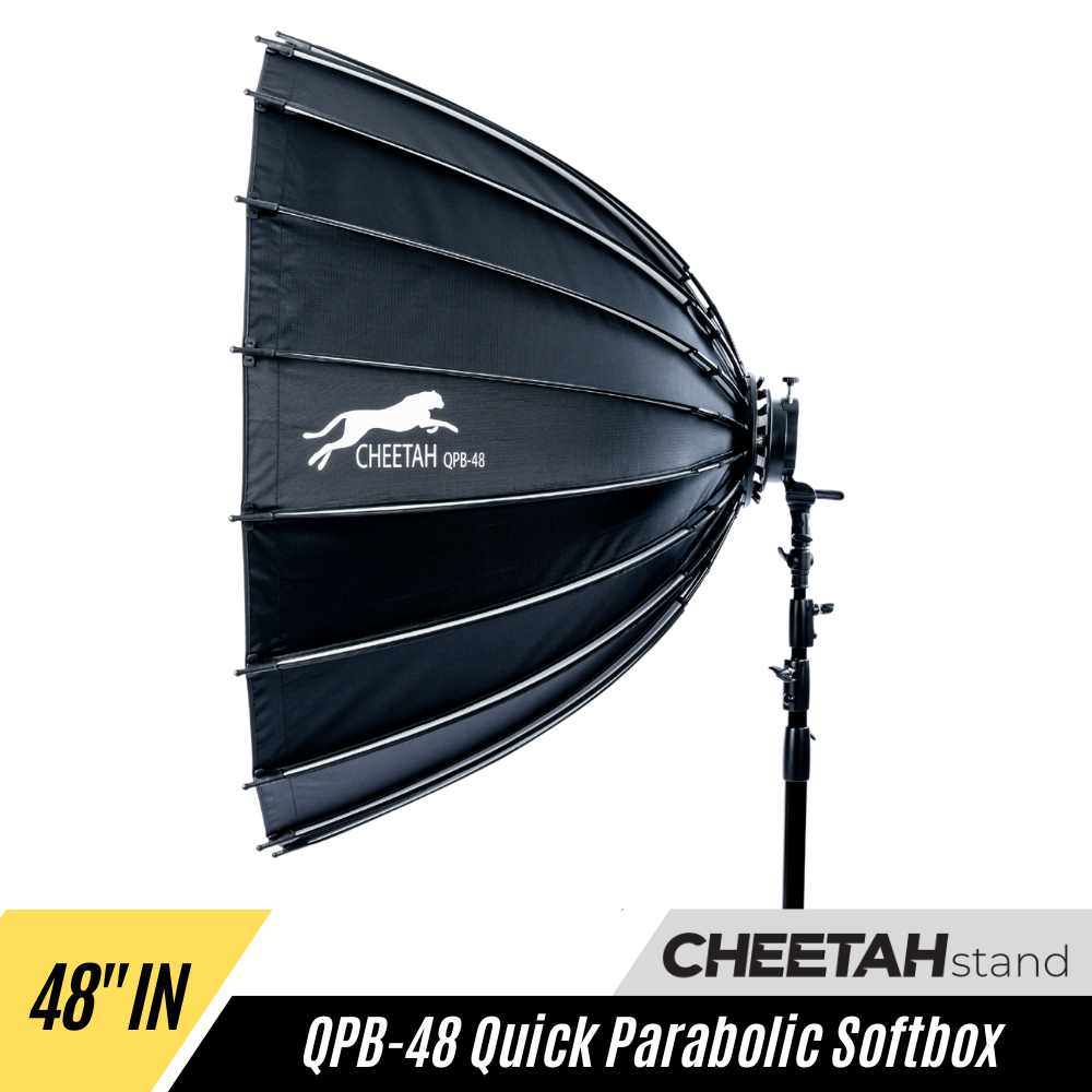 Cheetah Stand QPB-48 Deep Parabolic Softbox - Main Image