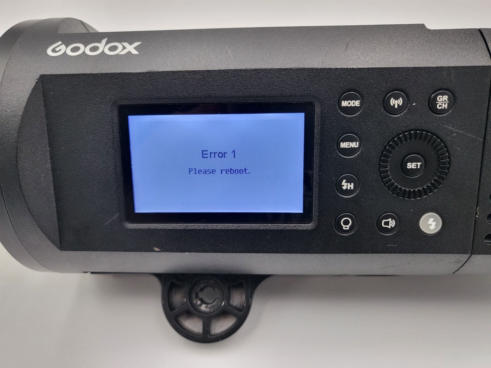 grabadora Color rosa A la meditación Repair Godox AD600PRO or Flashpoint XPLOR600 Pro: E1 or E3 Error – Cheetah  Stand