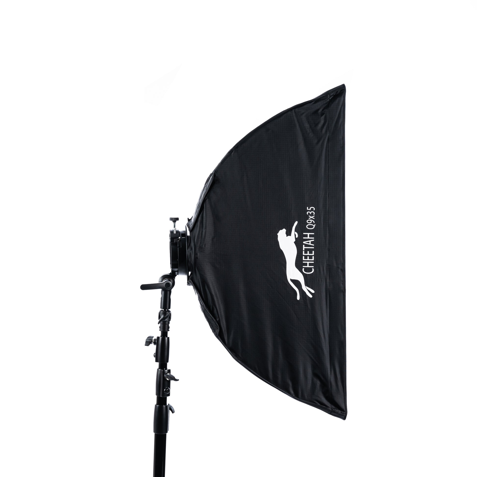 CheetahStand Stripbox 9x35 Side View