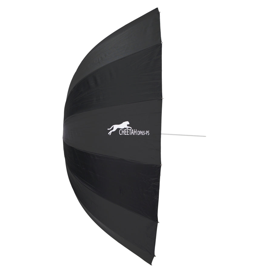 Cheetahstand DP-65PS Pebble Silver Umbrella Side Angle