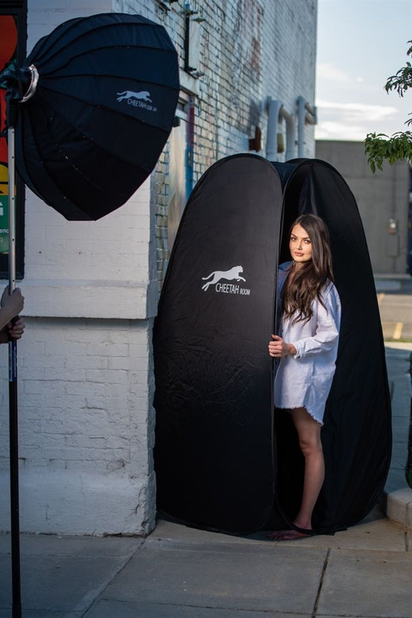 Cheetahstand Room with Model