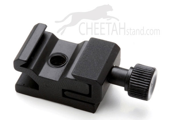 Side Lock Cold Shoe Showing Thumb Screw