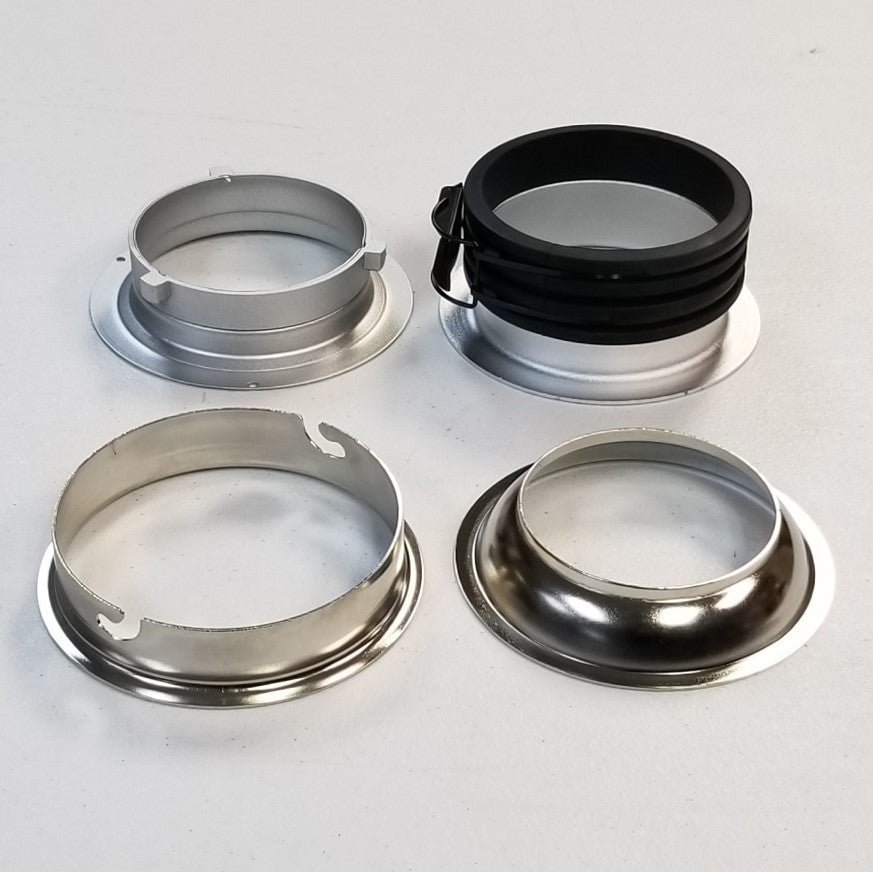 134mm Bowen, Profoto, Elinchrome, Alienbee speedring