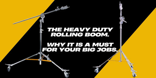 The Studio Workhorse: Why the Heavy Duty Rolling Boom is the New Standard for Pros