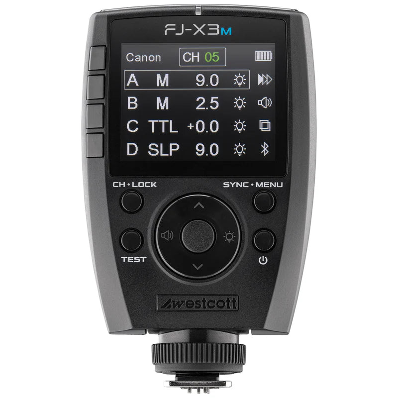 Westcott FJ-X3 M Universal Wireless Flash Trigger with Multi-Brand Camera Mount