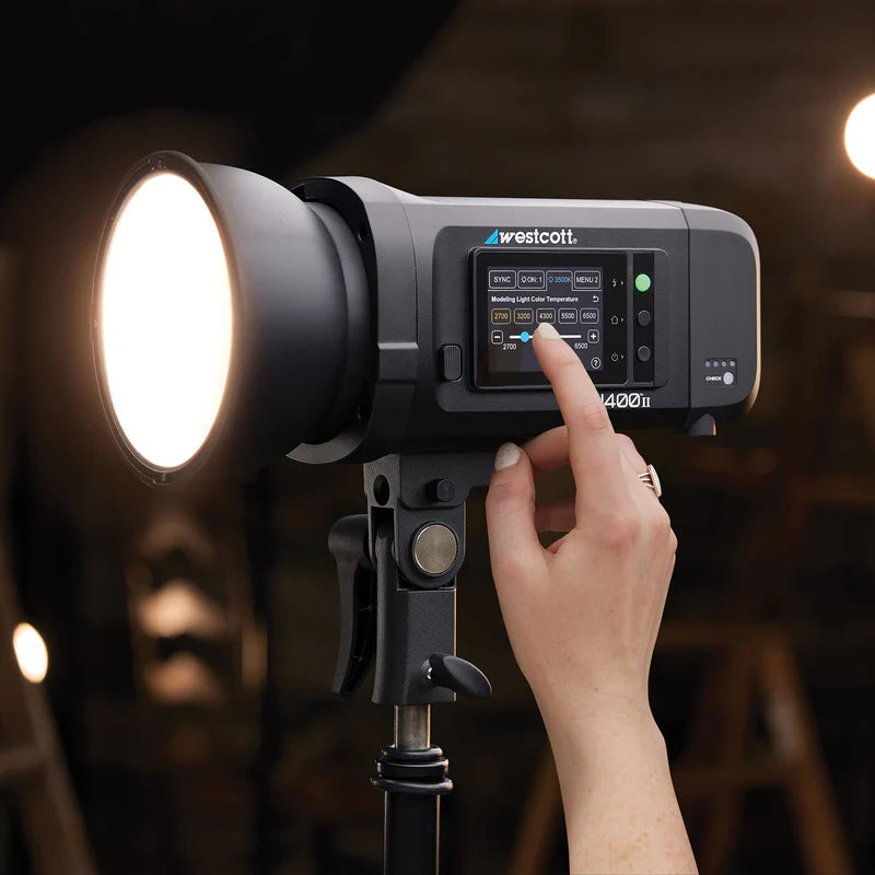 Westcott FJ400 II Touchscreen Strobe with FJ Pro AC/DC Battery (400Ws)