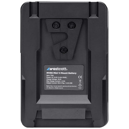 Westcott MV95 Mini V-Mount Battery (14.8V, 95Wh) and Charger