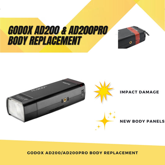 Repair Godox AD200/AD200Pro: Damaged outer shell