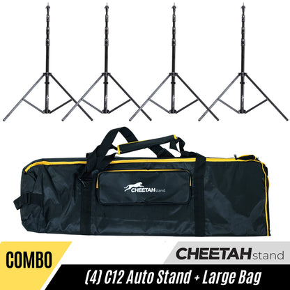4 C12 Auto Stands and Large Bag Combo