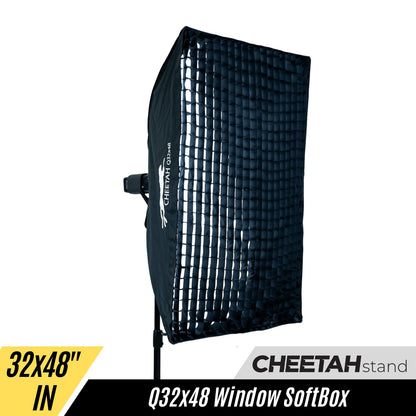 Cheetah Stand Window 32x48 Window Quick Softbox