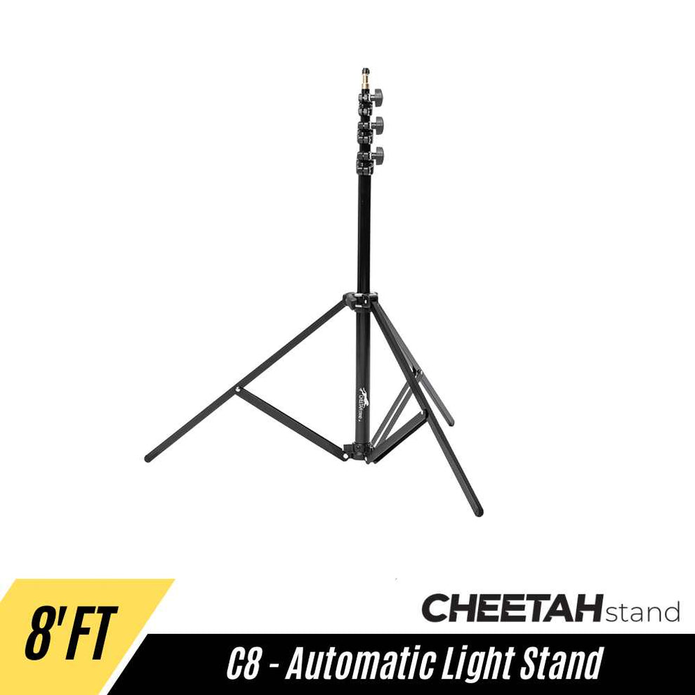 CheetahStand C8 Self Retracting Automatic Light Stand – Cheetah Stand