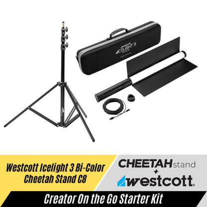 Westcott Ice Light 3 Bi-color + Cheetah Stand C8
