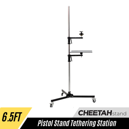 Pistol Stand Mobile Tethering Station