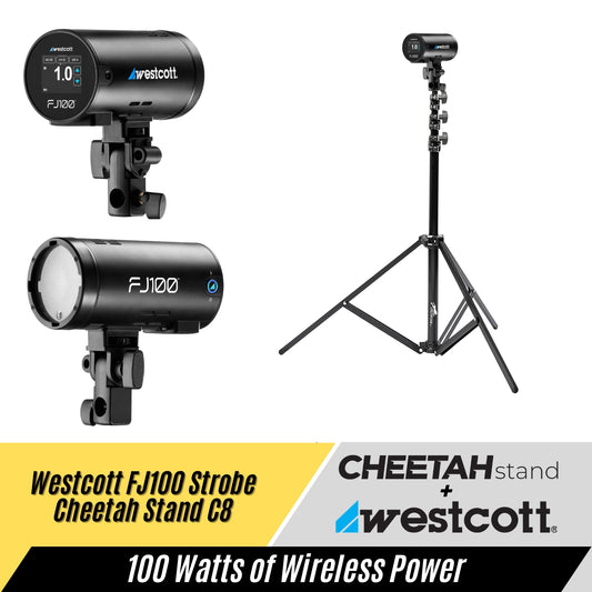 Westcott FJ100 + Cheetah Stand C8