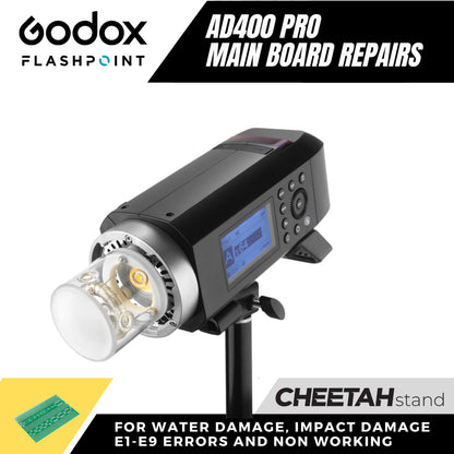 Repair Godox AD600PRO: Drop / Water Damage or E1-E9 Errors