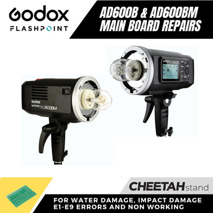 Repair AD600B or AD600BM: Drop / Water Damage or E1-E9 Errors