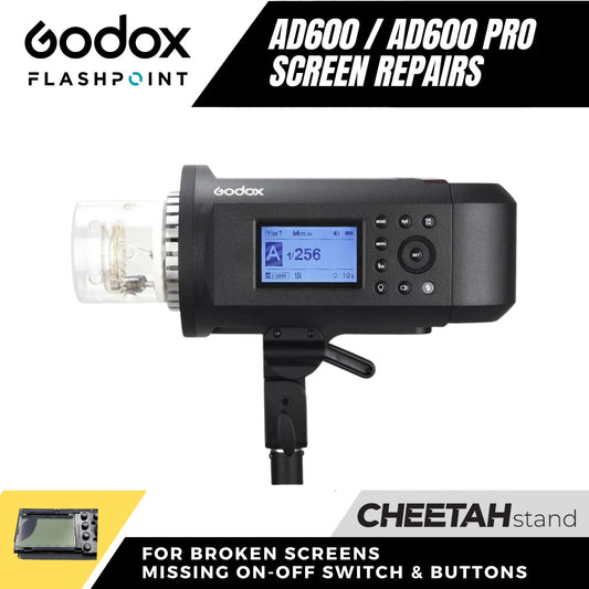 Repair Godox AD600 / AD600PRO: Cracked or Blank LCD Screen