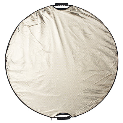 Cheetahstand Alpha-110 5-in-1 Round Handheld Reflector In Wave Gold