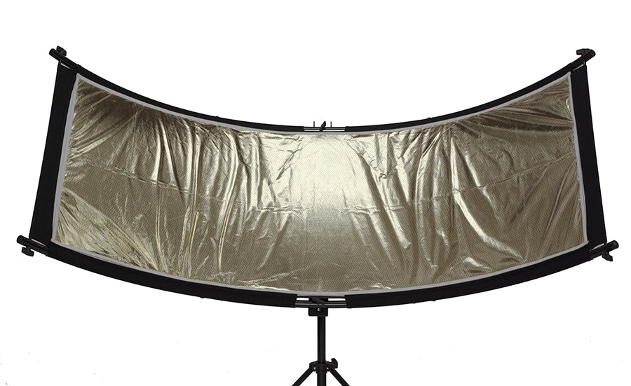 Cheetahstand Bowflector On C8 Lightstand with Gold Reflector