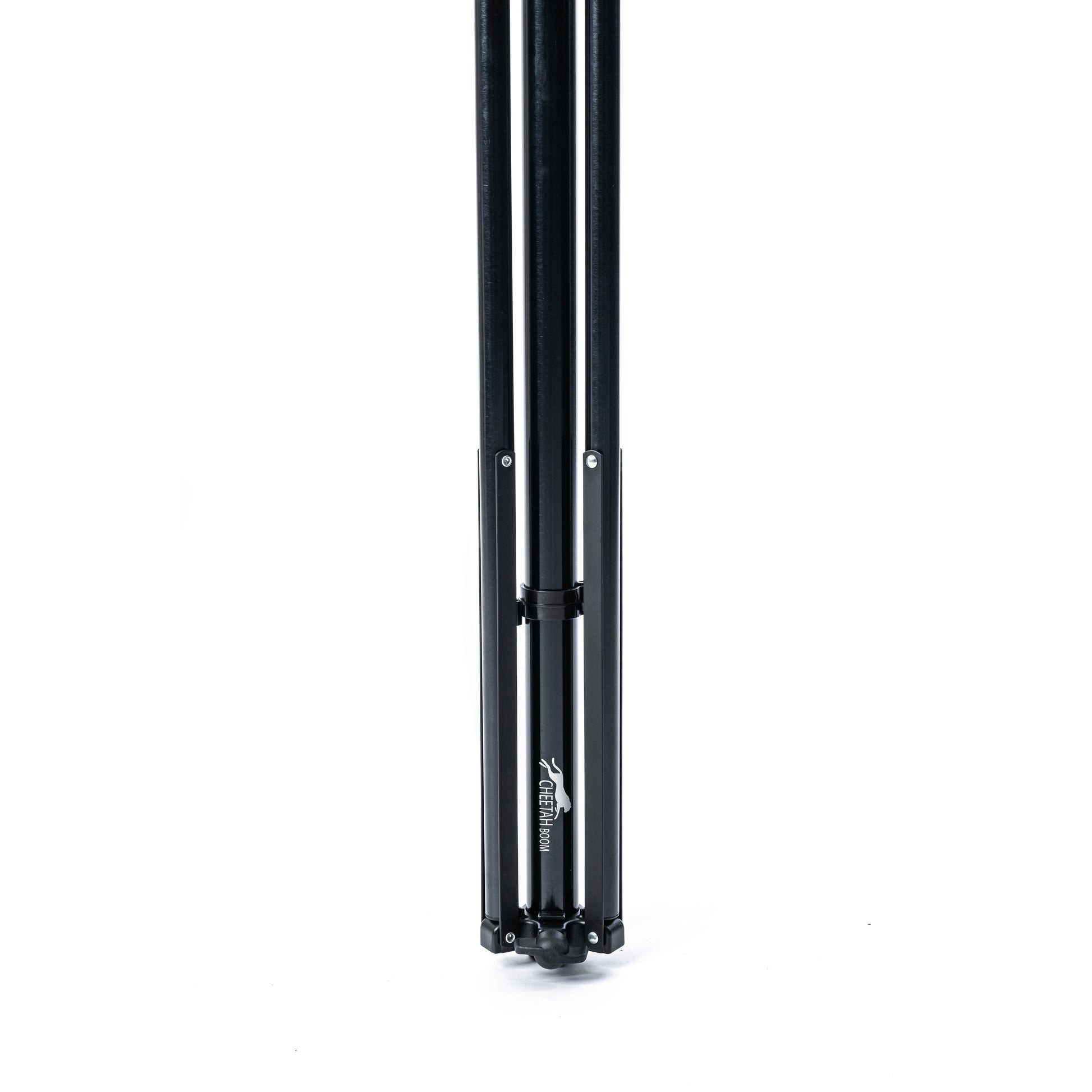 Cheetah Boom is 2-in-1 convertible light stand and boom stand mounting and handle Legs Folded