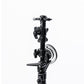 Cheetah Boom is 2-in-1 convertible light stand and boom stand mounting and handle with 90 spiget.