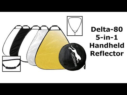 Delta 80 5-in-1 Triangular Handheld Reflector Video